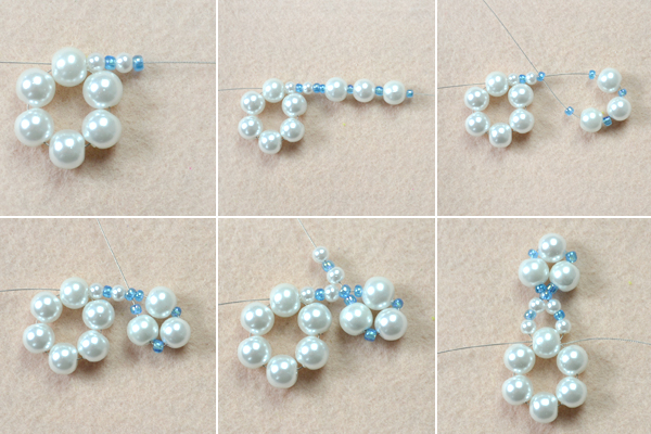 Christmas Jewelry Tutorial on How to Make a Beaded Snowflake Ornament (4).jpg