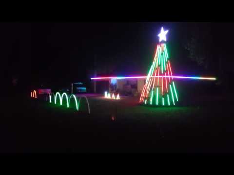 Christmas Mega tree, leaping arches