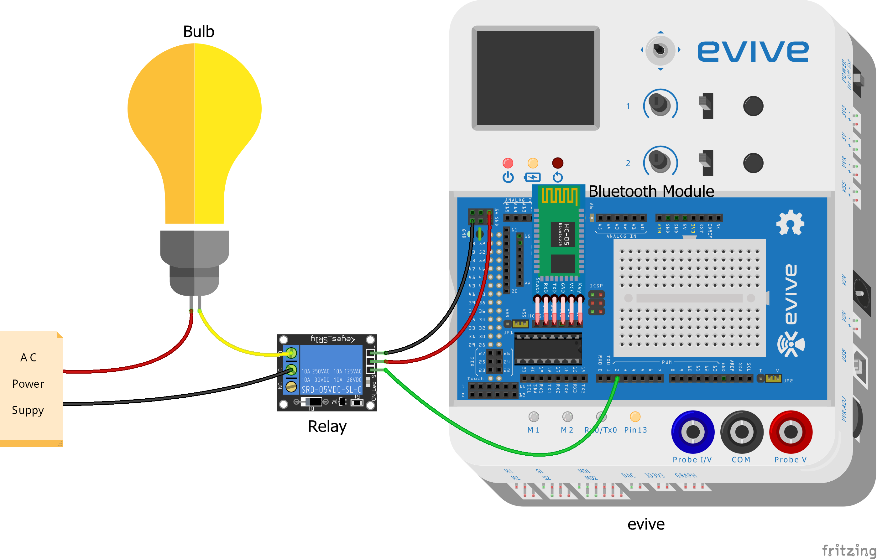 Cicuit Disgram for Voice Controlled Home Automation.png