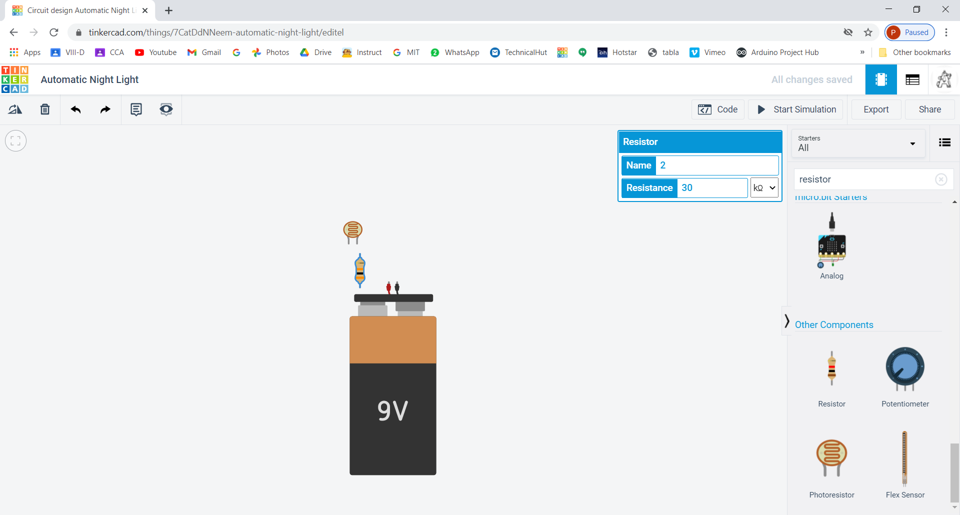 Circuit design Automatic Night Light _ Tinkercad - Google Chrome 15-01-2021 18_45_06.png