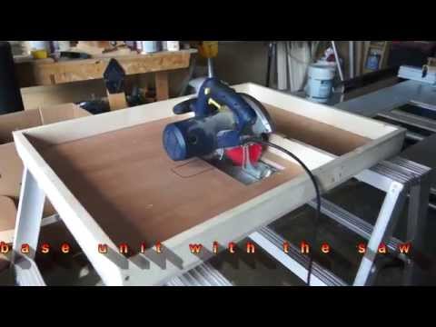 Circular saw to table saw conversion, by c.u.jmy