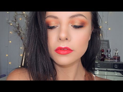 Classic Bronzy Red Lip Makeup Tutorial | Danielle Scott