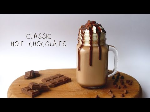 Classic Hot Chocolate - Hot Chocolate Series Part 1 - 3 Ingredient - ASMR- Treat factory