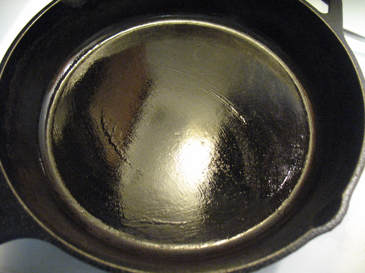 Cleaning a hot skillet 12.JPG