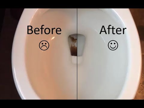 Cleaning the uncleanable toilet