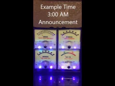 Clock Time Announce