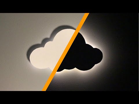 Cloud LED lamp night light