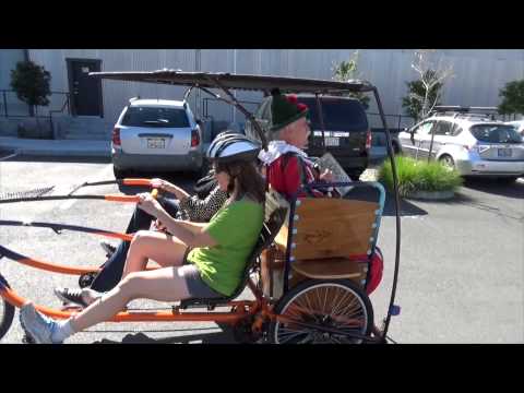 Clown Playing Accordion on Pineapple Trike