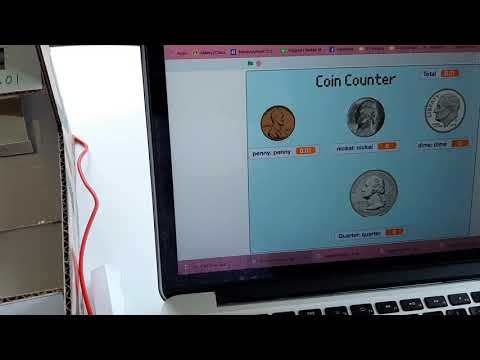 Coin Counter using Makey-Makey and Scratch