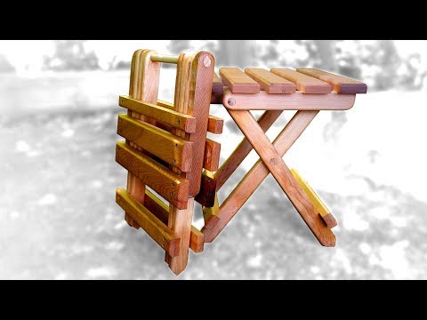 Collapsible Folding Adirondack Table
