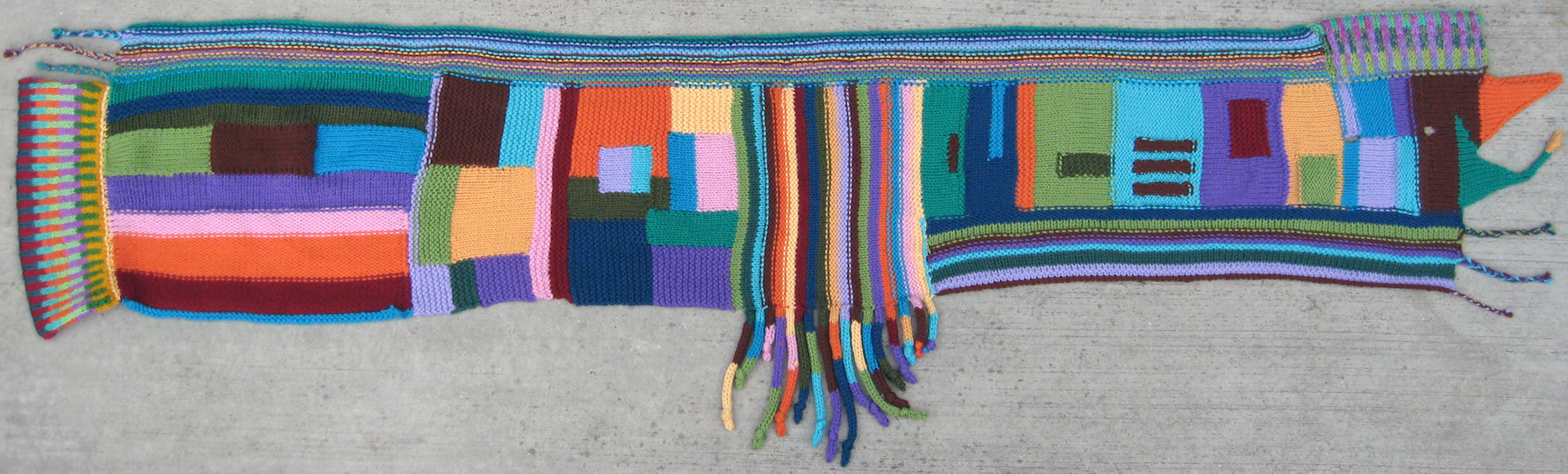 Color On Color scarf