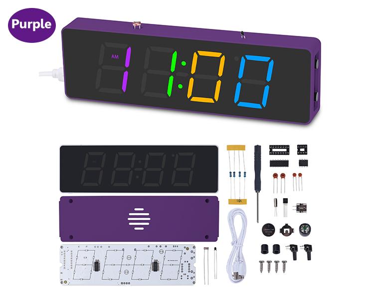 Colorful_LED_Electronic_Clock_Kit_Purple.jpg