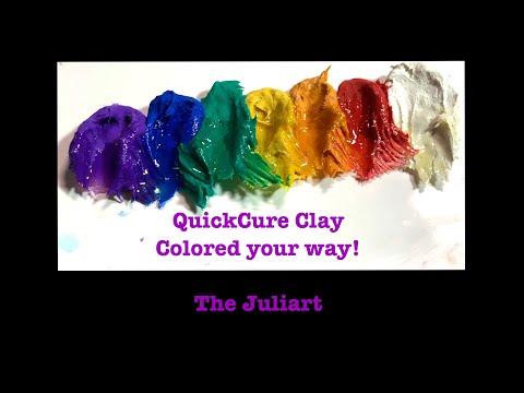 Coloring QuickCure Clay