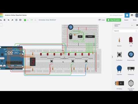 Colour Reaction Arduino Game