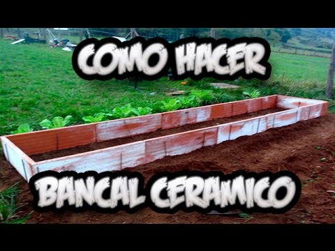 Como Hacer Un Bancal Ceramico || Huerto Organico || La Huertina De Toni