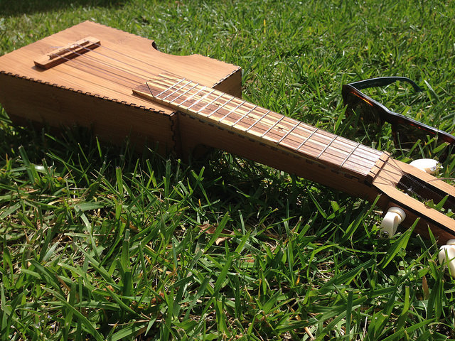 Completed Laser ukulele prototype 4!