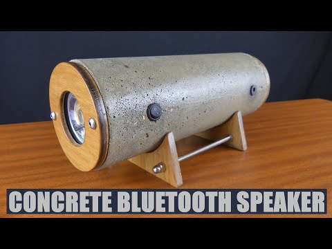 Concrete Bluetooth Speaker | How to Make