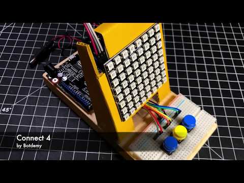 Connect 4 using Arduino and Noepixel