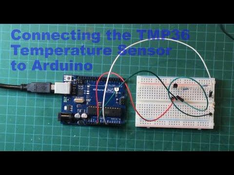 Connecting the TMP36 Temperature Sensor to Arduino