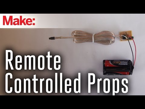 Controlling Halloween Effects with DIY Infrared Remote Controls