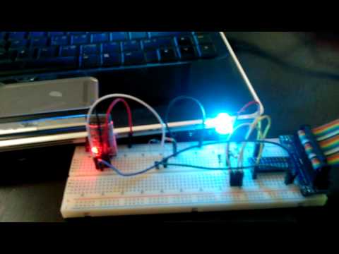 Controlling an RGB LED with the HC-06 Bluetooth Module using Android OS(Arduino)