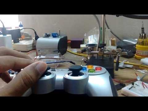 Controlling the propellers using Gamepad