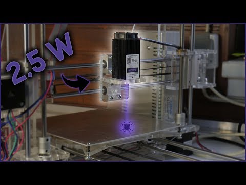 Convert Any 3D Printer To LASER Engraver