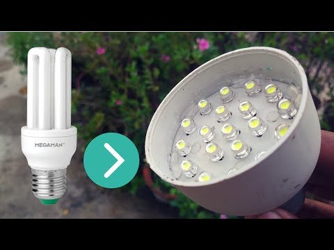 Convert CFL Lamp to LED Lamp