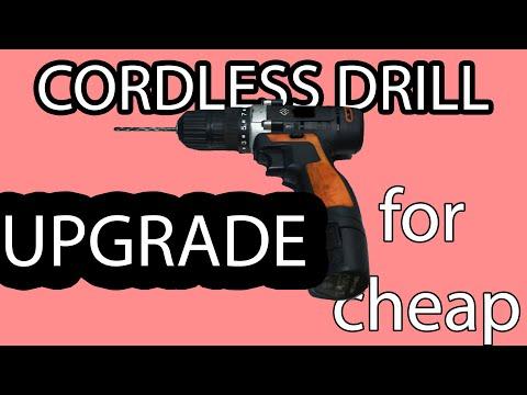 Cordless Drill Battery UPGRADE!!! for cheap and with random memeable stuff