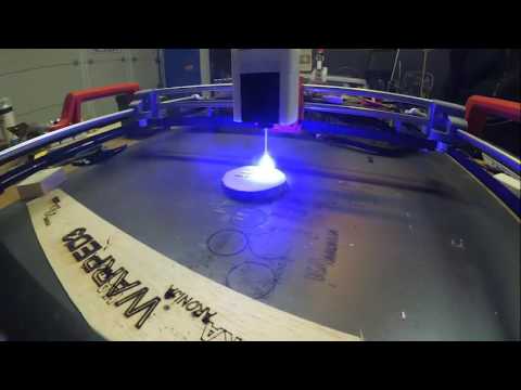 CoreXY laser engraver