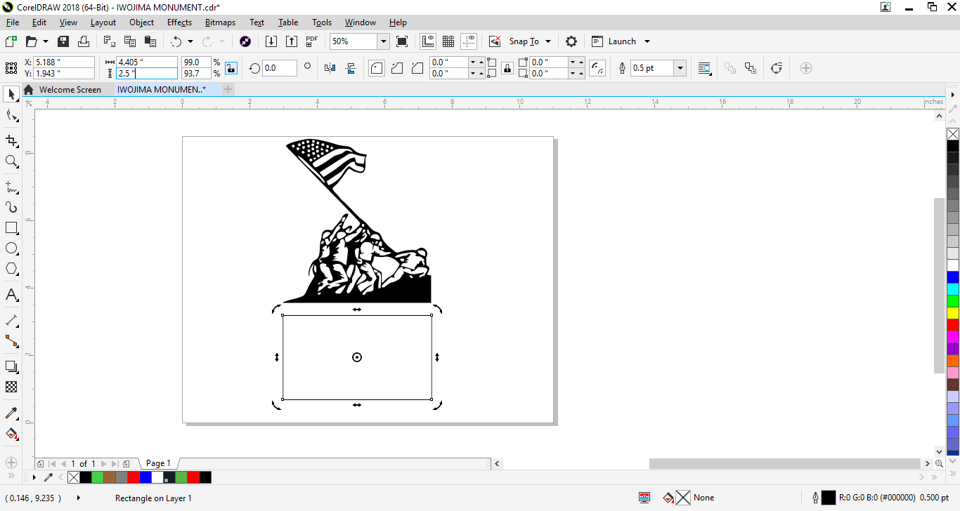 CorelDRAW 2018 (64-Bit) - IWOJIMA MONUMENT.cdr_ 2_18_2019 1_01_05 PM.png