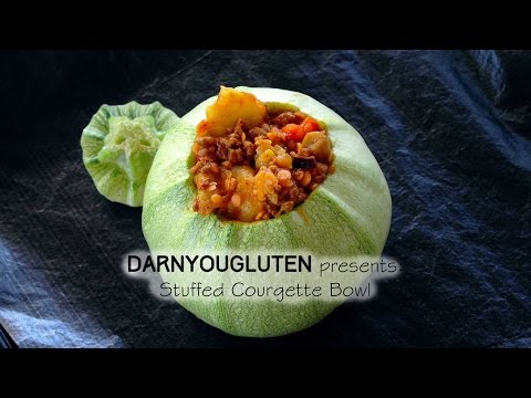 Courgette (Zucchini) bowls | Gluten Free