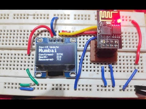 Covid-19 Update Tracker using ESP8266