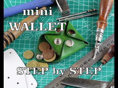 Crafting a Minimalist Leather Coin Wallet | DIY Leatherworking Tutorial