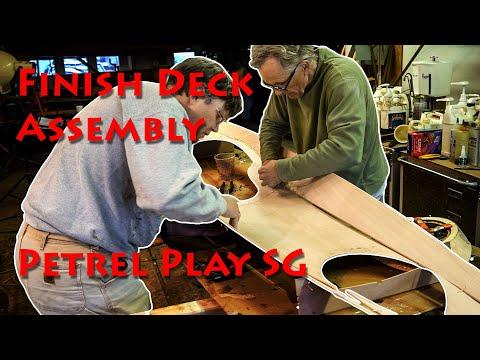 Crafting the Perfect Kayak Deck: Stitching and Gluing Mastery - Petrel Play Build - E9