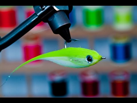 Crafty Point Up Baitfish - craft fur streamer fly that swims hook point up
