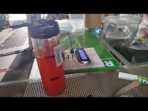 Crea alarma para medir nivel de liquido con un sensor ToF de gran precision!