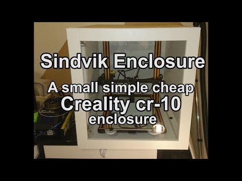 Creality CR-10 3D Printer Enclosure, DIY Cheap &amp;amp; Simple Plan