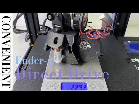 Creality Ender 3 Direct Drive *UPDATED*(THE ORBITER EXTRUDER WITH Ender 3 DESIGN)