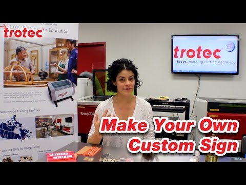 Create Your Own Custom Sign | Do It Yourself | Laser Cutting