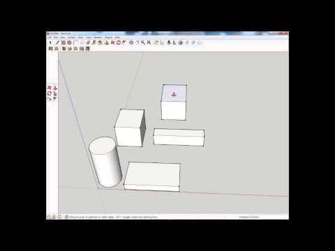 Creating blocks in Sketchup