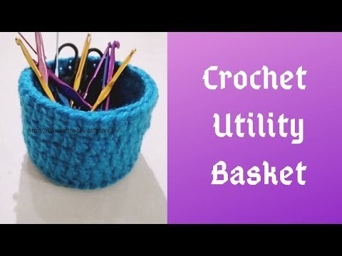 Crochet Utility Basket