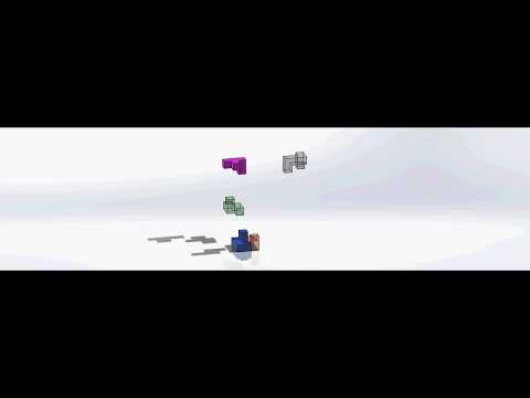 Cube Assembly Animation