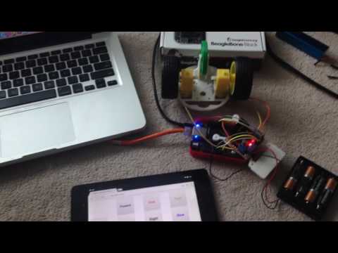 CupBot BeagleBone testing python-flask web App