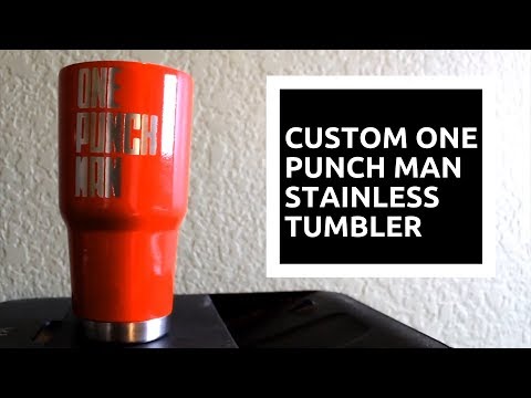 Custom One Punch Man Stainless Tumbler