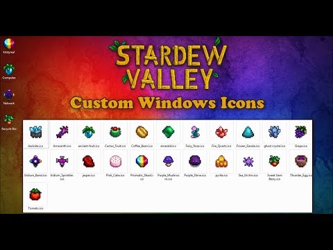 Custom Stardew Valley Windows icons the easy way!