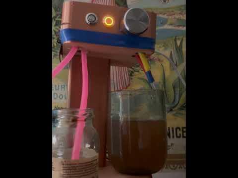 Custom Syrup Dispenser Machine