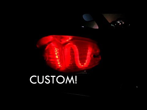 Custom Your Motorcycle Tail Light!