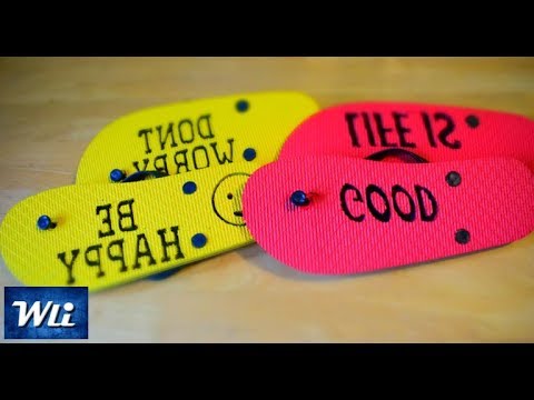 Custom flip flops (CNC router)