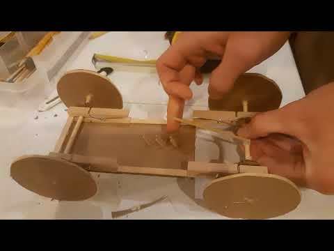 Customizable Cardboard Car Instructables video